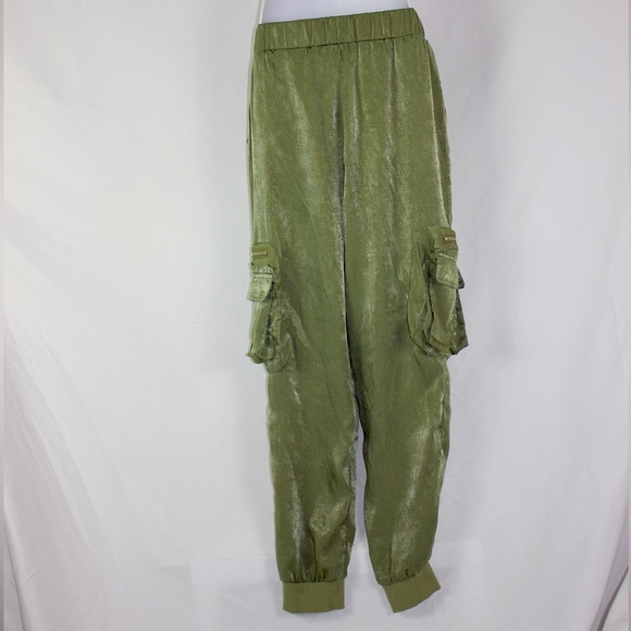 Rehab Lab Jogger Pants | Green | S - Picture 4 of 7